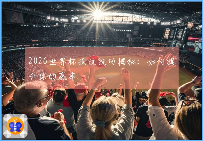 2026世界杯投注技巧揭秘：如何提升你的赢率