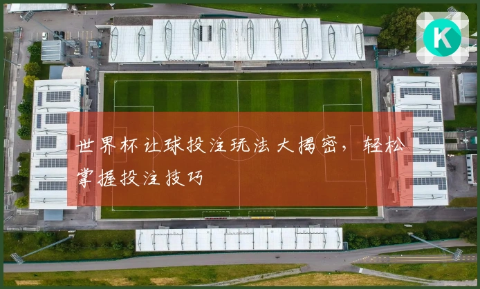世界杯让球投注玩法大揭密，轻松掌握投注技巧