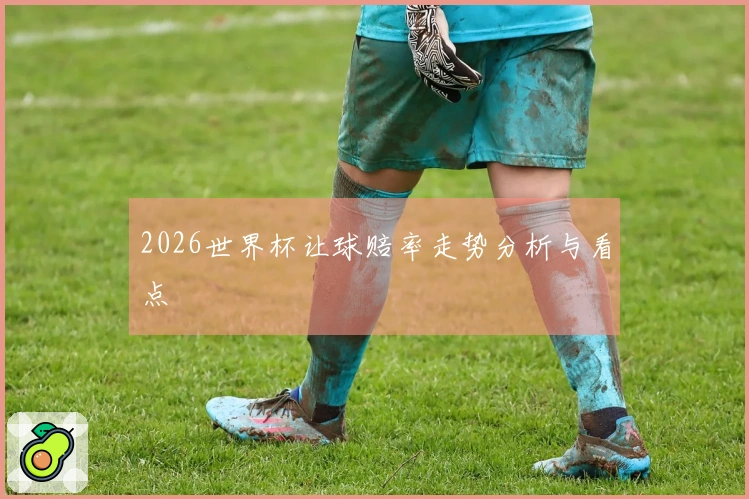2026世界杯让球赔率走势分析与看点